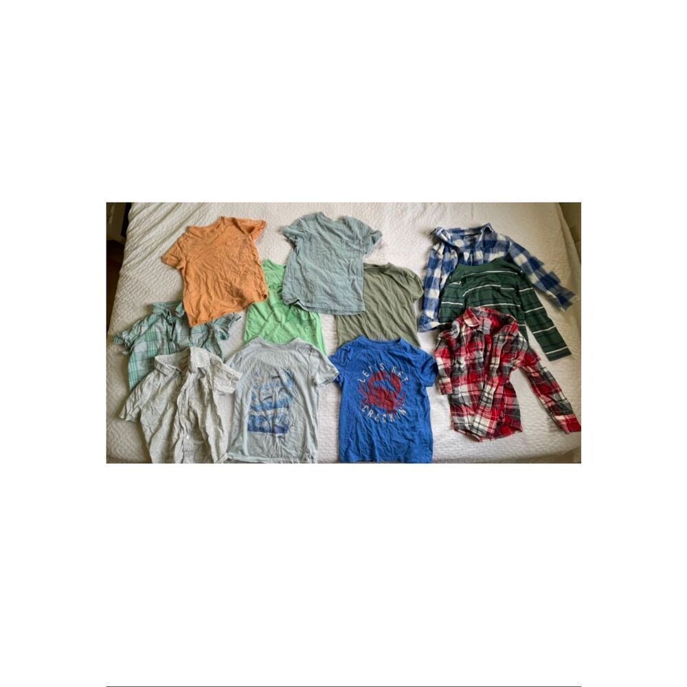 boys bundle 11 shirts size xs 4/5
